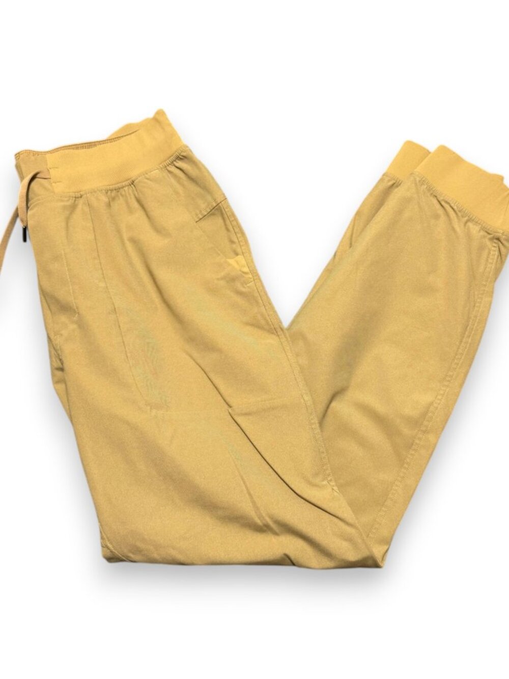 CRZ YOGA All Day Comfy Pull-On Golf Joggers for Men 30" Medium Khaki Sand
